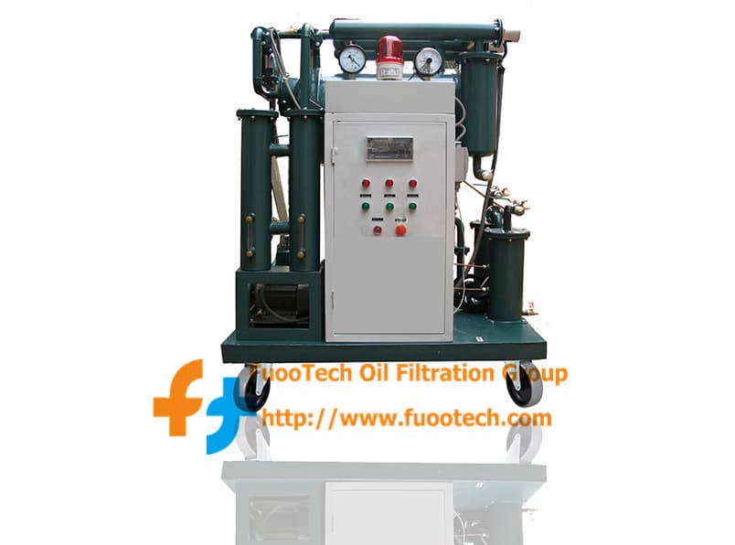 Series ZY Single_Stage Vacuum Transformer Oil Purifier
